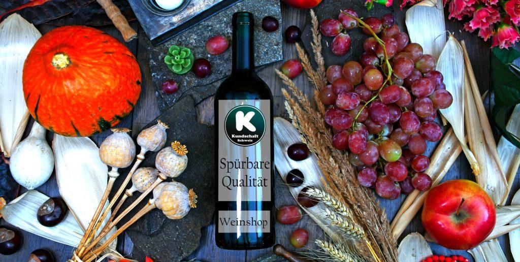 Präsentation Weinflaschen